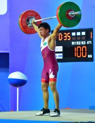 Photos: Turkmenistan Open Weightlifting Championship 2020