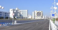 Photoreport: Ashgabat decorated a complex of new road and transport infrastructure with a monument 