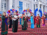 Фоторепортаж: Более тысячи семей справили новоселье в новом жилом массиве Ашхабада