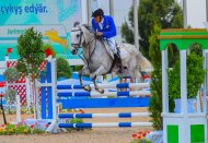 Show jumping competitions were held in Ashgabat