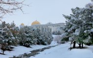 Fotoreportaž: Aşgabadyň ýaşaýjylary garly şäheriň suratlaryny paýlaşýarlar