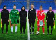 Fotoreportaž: Türkmenistanyň futbol boýunça zenanlar olimpiýa ýygyndysy CAFA ― 2019 (U-23) ýaryşynda