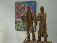 Personal exhibition of works by artists Yarmammedovs in Ashgabat