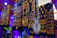 Exhibition of the shopping complex dedicated to the Day of the Turkmen Carpet in Ashgabat