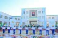 A celebration was held in Balkanabat in honor of the opening of secondary school No. 25