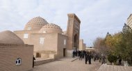 Participants of the Turkmen-Uzbek Friendship Festival visited the monuments of Kunyaurgench