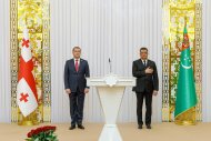 The 30th anniversary of the establishment of diplomatic relations between Georgia and Turkmenistan was celebrated in Ashgabat