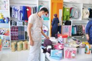 Photoreport from the opening of new textile stores in Ashgabat