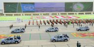 Photos: Military parade in honor of the 30th anniversary of independence of Turkmenistan