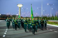 Фоторепортаж: Военный парад по случаю 75-й годовщины Победы в Великой Отечественной войне 1941-1945 годов в Ашхабаде