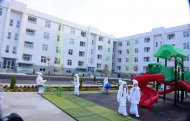 Opening ceremony of new buildings of Gurtly residential complex was held in Ashgabat