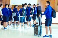 Photo report: Hanoi FC arrives in Ashgabat for 2019 AFC Cup match against FC Altyn Asyr