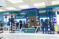 Exhibition of the shopping complex dedicated to the Day of the Turkmen Carpet in Ashgabat