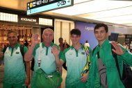 The first group of athletes from Turkmenistan arrived in Hangzhou for the 19th Summer Asian Games