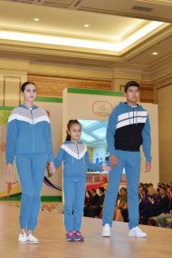 Photo report: Fashion show of sportswear in Ashgabat