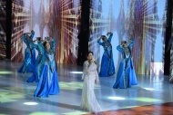 A concert took place at the Ashgabat Mukams Palace