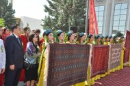 Photo report: The Iternational exhibition «Turkmen Carpets - Decoration of the World»