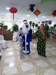 Photo report: New Year's Eve party for elderly people in Ashgabat