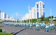 Photo report: A massive bike ride in honor of World Bicycle Day took place in Ashgabat