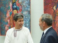 Personal exhibition of works by artists Yarmammedovs in Ashgabat