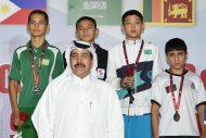 Photo report: Turkmenistan national team at the ASBC Asian Schoolboys Boxing Championships in Kuwait City