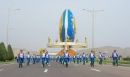 Mass bike ride held In Turkmenistan on World Health Day