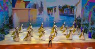 A concert took place at the Ashgabat Mukams Palace