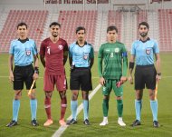 Photo report: Friendly match of the Olympic team of Turkmenistan against Qatar