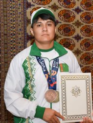 Winners of international competitions awarded in Ashgabat