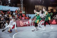 Photo report: Men's and women's teams of Turkmenistan at the Asian Cup in basketball 3x3