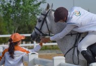 Show jumping competitions were held in Ashgabat