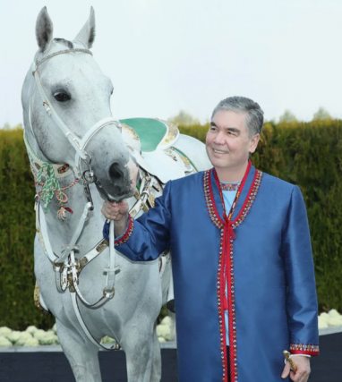 Gurbanguly Berdimuhamedov inspected repair work at Ahal-Teke Equestrian Complex