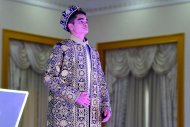 A display of national clothes was held in Turkmenabad