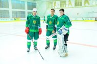 Photo report: Training of the Turkmenistan national ice hockey team led by Sergei Nemchinov