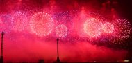 Photos of the festive concert and fireworks in honor of the Independence of Turkmenistan