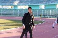 Photo report: DPR Korea national football team held a training session before the match with the Turkmenistan