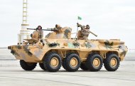 Photos: Military parade in honor of the 30th anniversary of independence of Turkmenistan