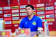 Photo report: Press conference of FC Altyn Asyr and FC Dordoi before the match of the 2019 AFC Cup