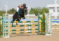 Show jumping competitions held in Ashgabat