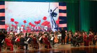 The concert dedicated to Victory Day took place at the Magtymguly Music and Drama Theater