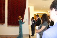 Photo: Delegates of the International Scientific Conference visited the Carpet Museum in Ashgabat