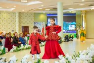 A show of women's clothing from leading national designers took place at the Ashgabat Fashion House