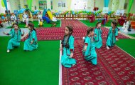 A drawing competition was held in the Ashgabat kindergarten 