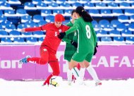 Fotoreportaž: Türkmenistanyň futbol boýunça zenanlar olimpiýa ýygyndysy CAFA ― 2019 (U-23) ýaryşynda