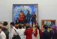 Photo report from the exhibition dedicated to the 100th anniversary of the People's Artist of Turkmenistan Izzat Klychev