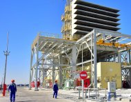 Photoreport from the initiation of a gas turbine power plant in Lebap velayat