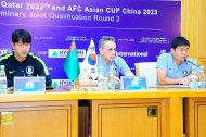 Photo report: Press conference of the national teams of Turkmenistan and Korea before the qualifying match of the 2022 FIFA World Cup