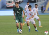 Türkmenistanyň milli ýygyndysy CAFA Nation's Cup-2023-iň Täjigistana garşy oýnunda deňme-deň oýnady