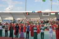 Fotoreportaž: Aşgabatda halkara tennis ýaryşynyň açylyş dabarasy boldy