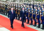 Visit of Serdar Berdimuhamedov to the People's Republic of China